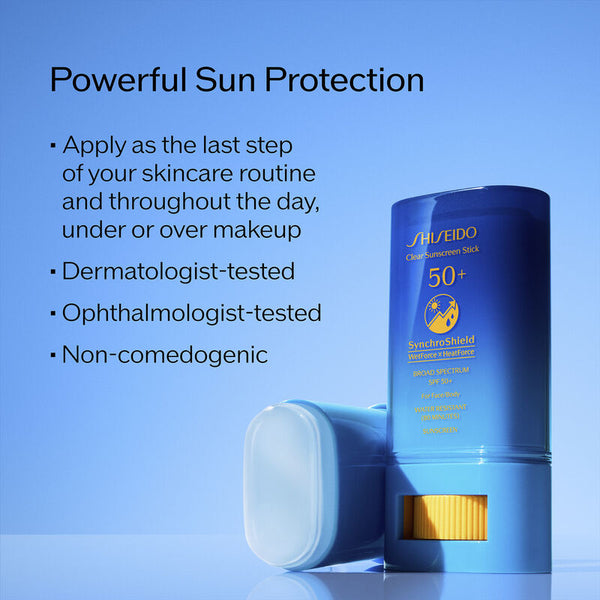 Shiseido Sun Clear Stick UV Protector SPF 50+ 20 g