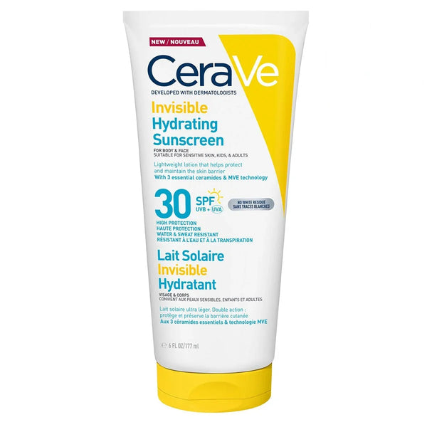 CeraVe Nevidljivi losion za zaštitu od sunca, SPF 30, visoka zaštita 177 ml