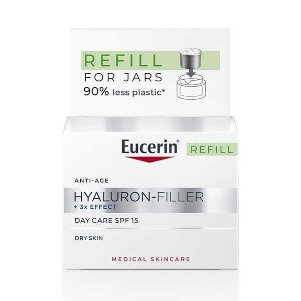 Eucerin Hyaluron-Filler Dnevna krema za suvu kožu SPF15 Refill, 50ml