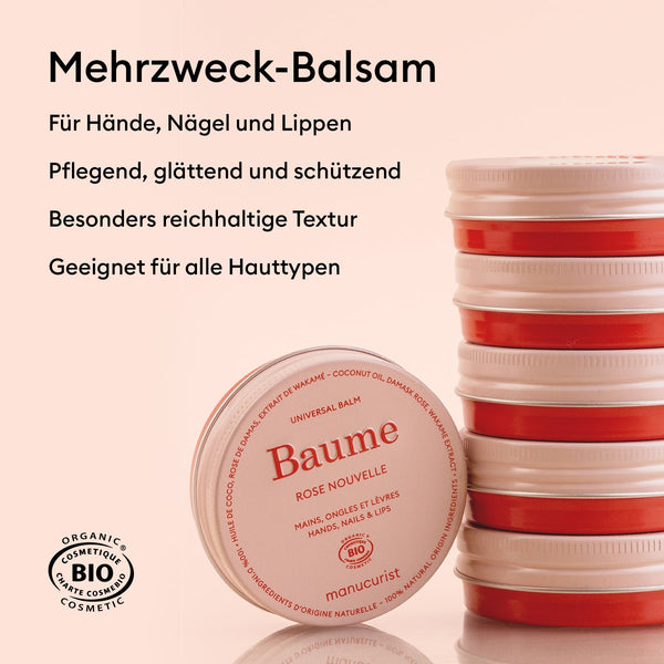 Manucurist univerzalni balzam Rose, Cosmos Organic 30 g