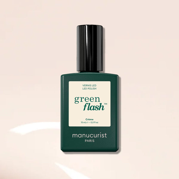 Manucurist Green Flash™ LED gel lak za nokte 15 ml – Crème