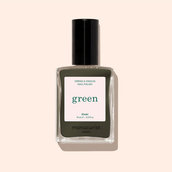 Manucurist Green™ lak za nokte 15 ml – Khaki
