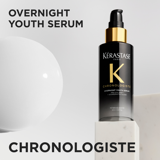 Kérastase Chronologiste Overnight Youth Serum, Noćni serum za mladolikost kose oslabljene znakovima starenja, 90ml
