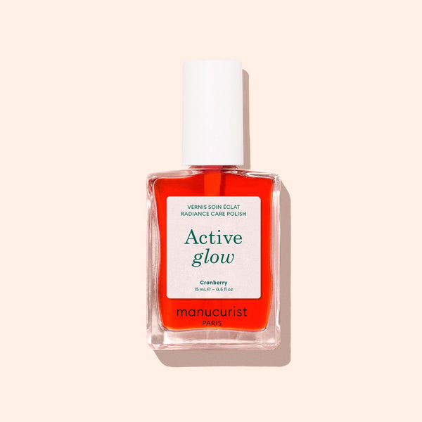 Manucurist Active™ Glow, lak-nega sa gloss efektom 15 ml – Cranberry
