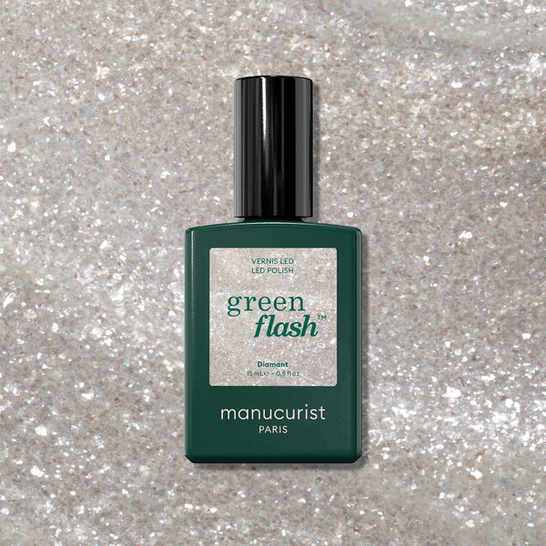 Manucurist Green Flash™ LED gel lak za nokte 15 ml – Diamant
