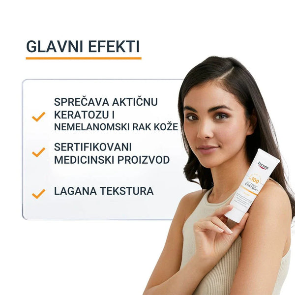 Eucerin Actinic Control MD SPF 100 fluid za zaštitu od sunca, 80 ml