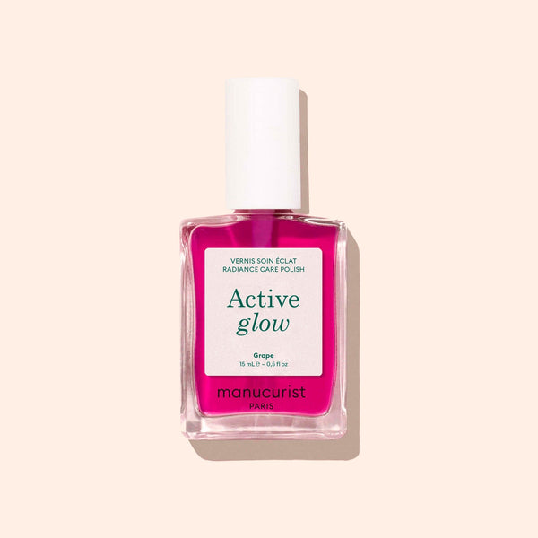 Manucurist Active™ Glow, lak-nega sa gloss efektom 15 ml – Grape