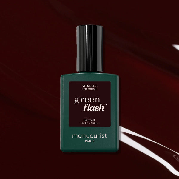 Manucurist Green Flash™ LED gel lak za nokte 15 ml – Hollyhock