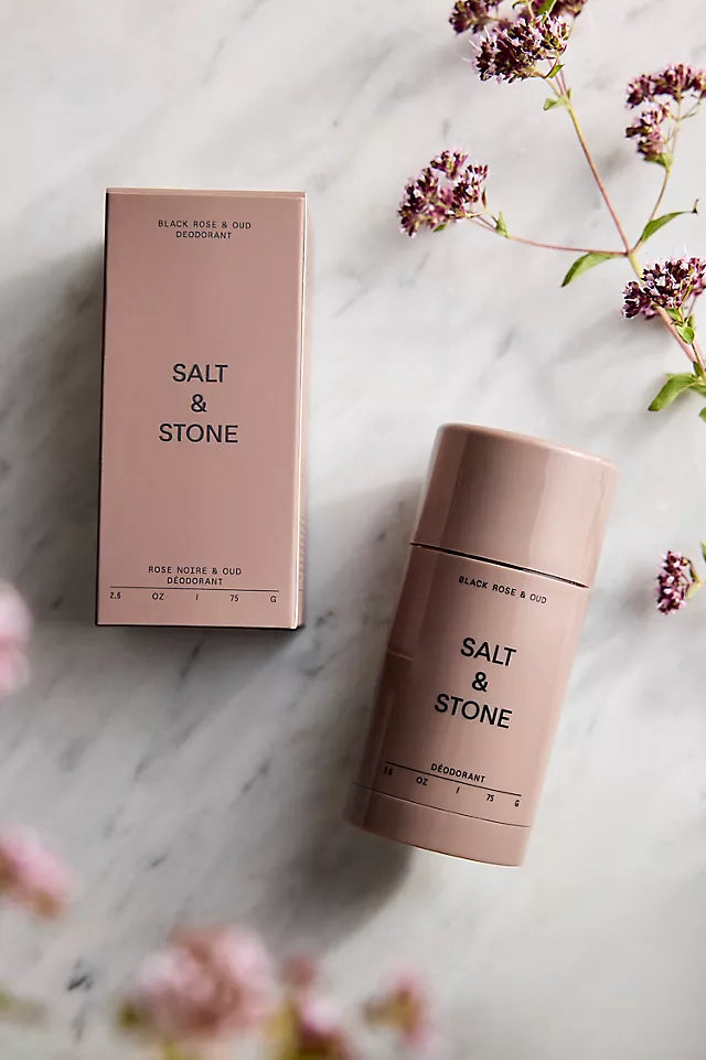 Salt & Stone Deodorant Extra Strength (Black Rose & Oud)