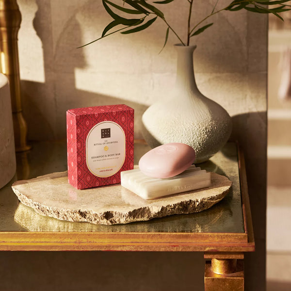 The Rituals Of Ayurveda Recovery Shampoo and Body Bar