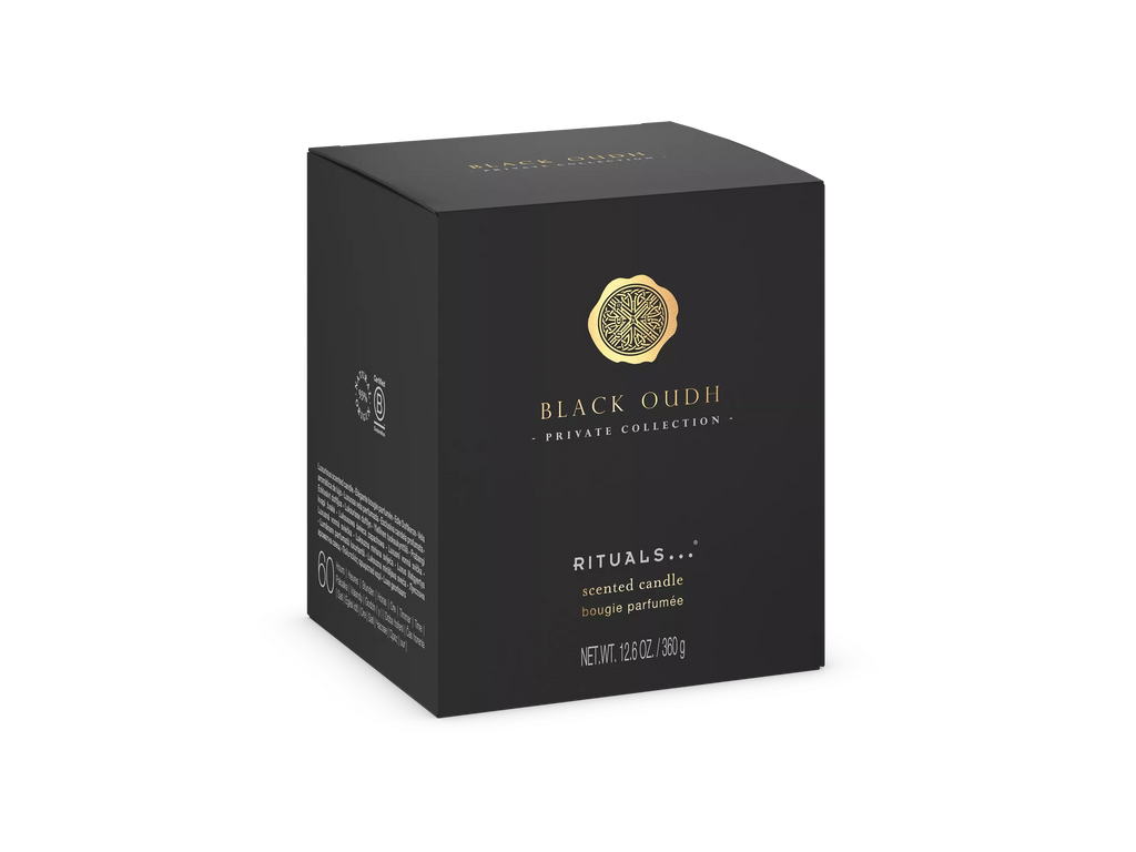 The Rituals PRIVATE COLLECTION Black Oudh Mirisna Sveca