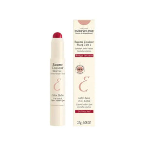 Embryolisse Balzam u stiku 3u1 - Intenzivno crvena, 2,5g