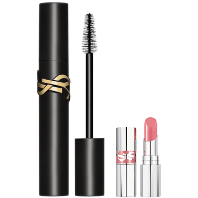 Yves Saint Laurent Lash Clash poklon set (7.5 ml + sjaj za usne 1.3 g)