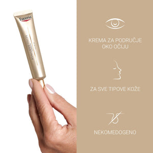 Eucerin Hyaluron-Filler + Elasticity krema za područje oko očiju 15ml