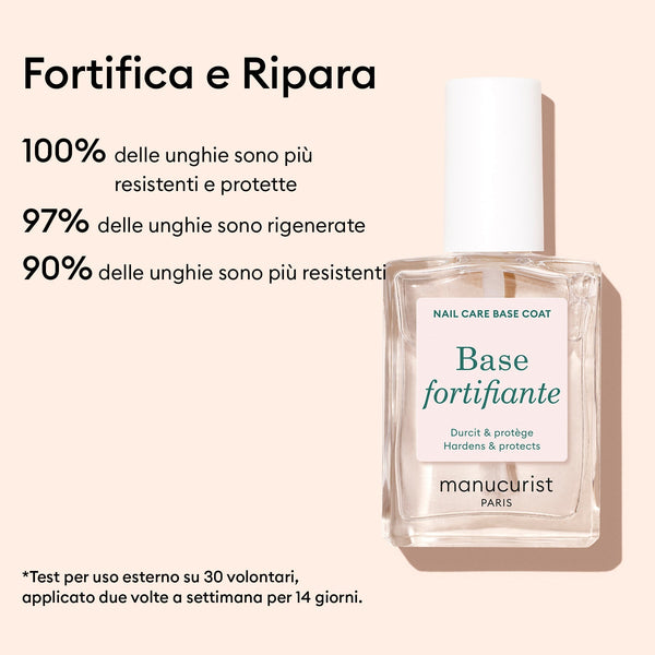 Manucurist Base Fortifying, učvršćivač za meke nokte 15 ml