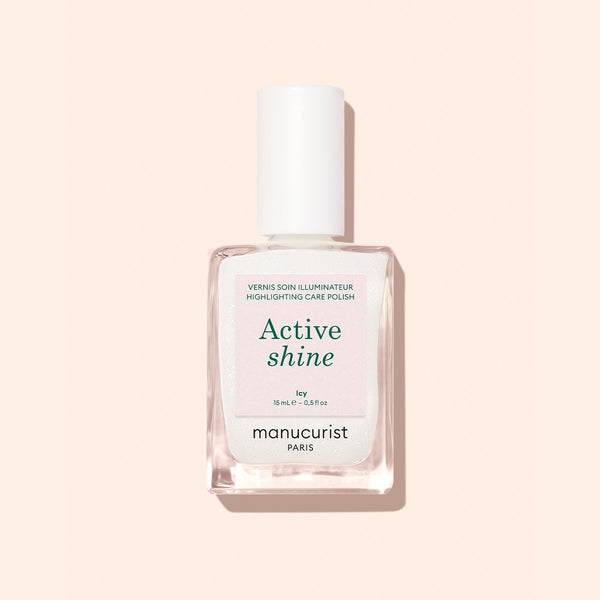 Manucurist Active™ Shine, lak-nega sa highlighter efektom 15 ml – Icy