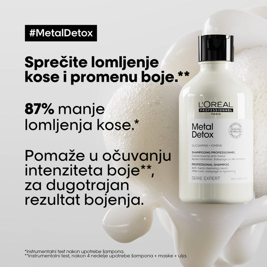 L'Oréal Professionnel Metal Detox šampon 300ml
