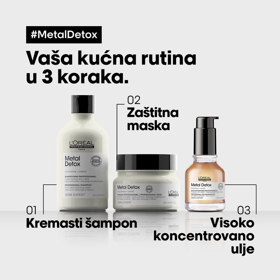 L'Oréal Professionnel Metal Detox šampon 300ml
