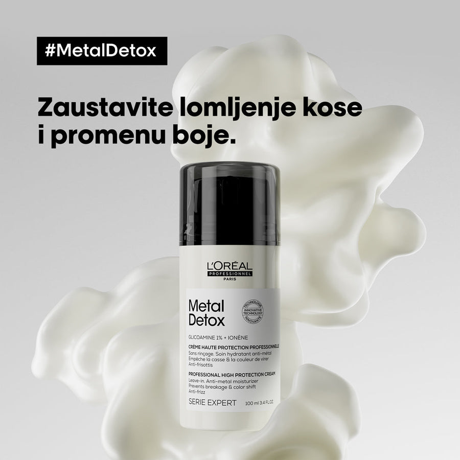 L'Oréal Professionnel Metal Detox zaštitna krema za kosu 100ml