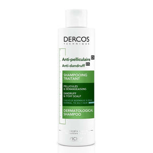Vichy Dercos Anti - Dandruff Šampon protiv peruti za normalnu do masnu kosu, 200 ml