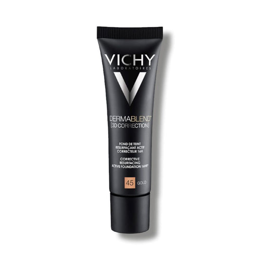 Vichy dermablend 3d korektivni puder za masnu kožu, 45 Gold