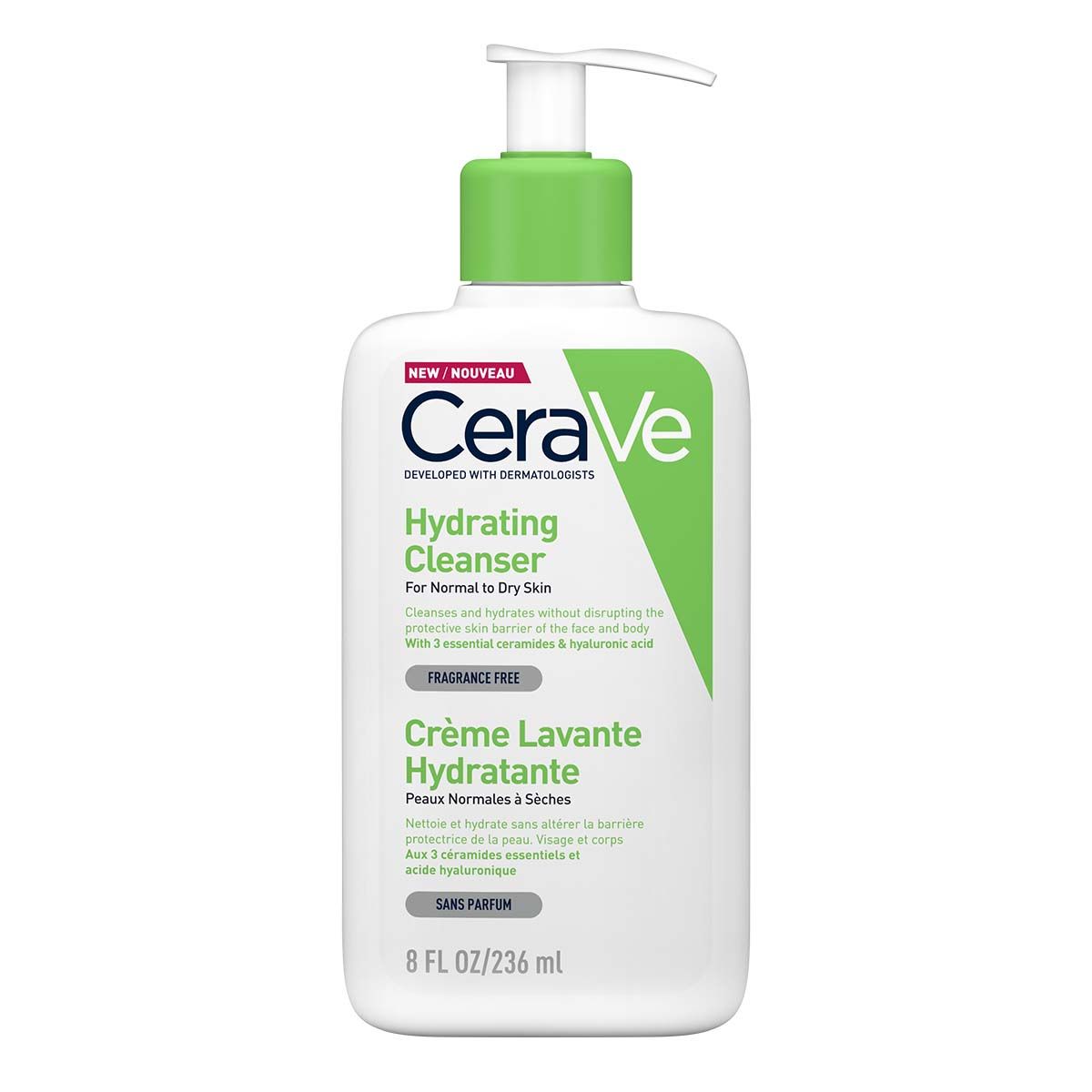 CeraVe Hidratantna emulzija za čišćenje za normalnu do suvu kožu, 236 ml