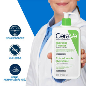CeraVe Hidratantna emulzija za čišćenje za normalnu do suvu kožu