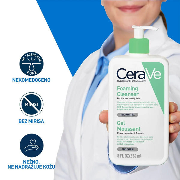 CeraVe Penušavi gel za čišćenje