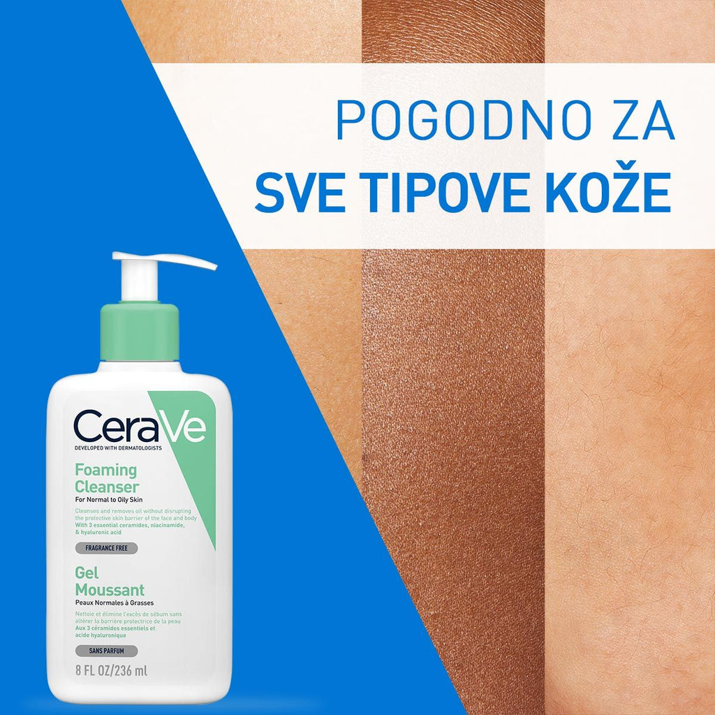 CeraVe Penušavi gel za čišćenje 236ml