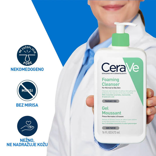 CeraVe Penušavi gel za čišćenje 1000ml