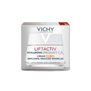 Vichy liftactiv hyaluronic specialist h.a. dnevna nega za korekciju bora i čvrstine kože uz SPF 30, 50 ml