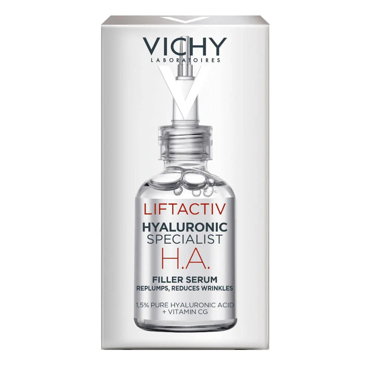 Vichy liftactiv hyaluronic specialist h.a. epidermic filler za efekat popunjavajna bora, 30 ml