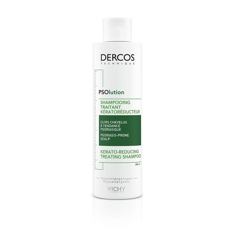 Vichy Dercos PSOlution Šampon za vlasište sklono psorijazi protiv skvama, osećaja svraba i peskanja, 200 ml
