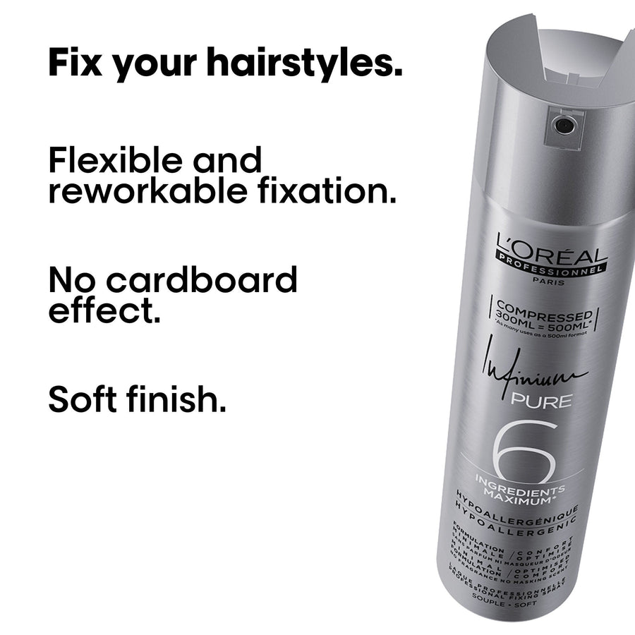 L'Oréal Professionnel Infinium Pure Soft lak za kosu 300ml