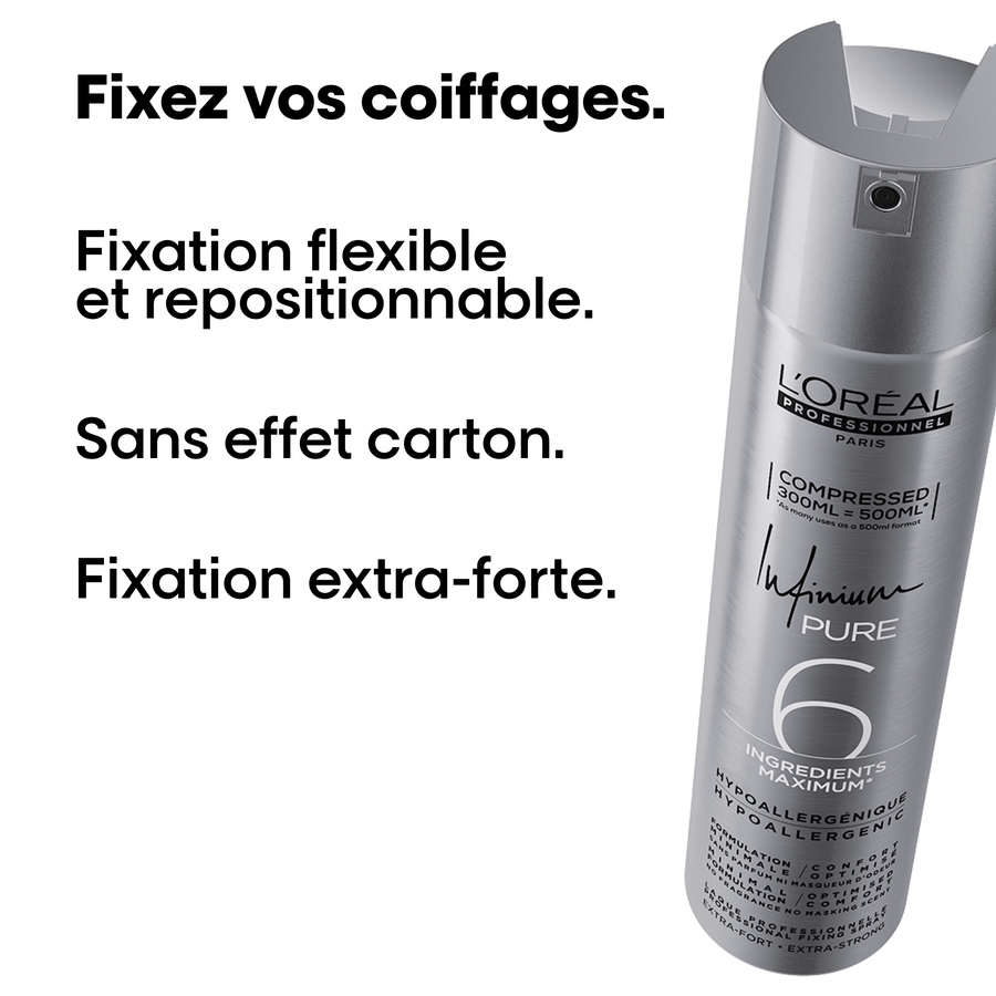 L'Oréal Professionnel Infinium Pure Extra Strong lak za kosu 300ml