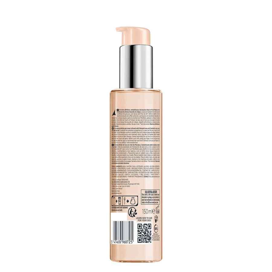 Kérastase Curl Manifesto Gel Krema Za Naglašavanje Definicije Kovrdža 150ml
