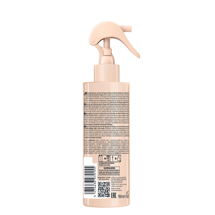 Kérastase Curl Manifesto Sprej Za Osvežavanje Kovrdži 190ml
