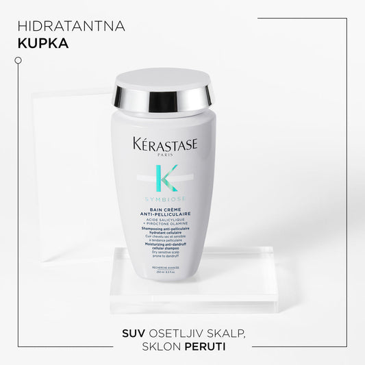 Kérastase Symbiose Hidratantna Kupka Protiv Peruti Za Suv Osetljiv Skalp Sklon Peruti 250ml