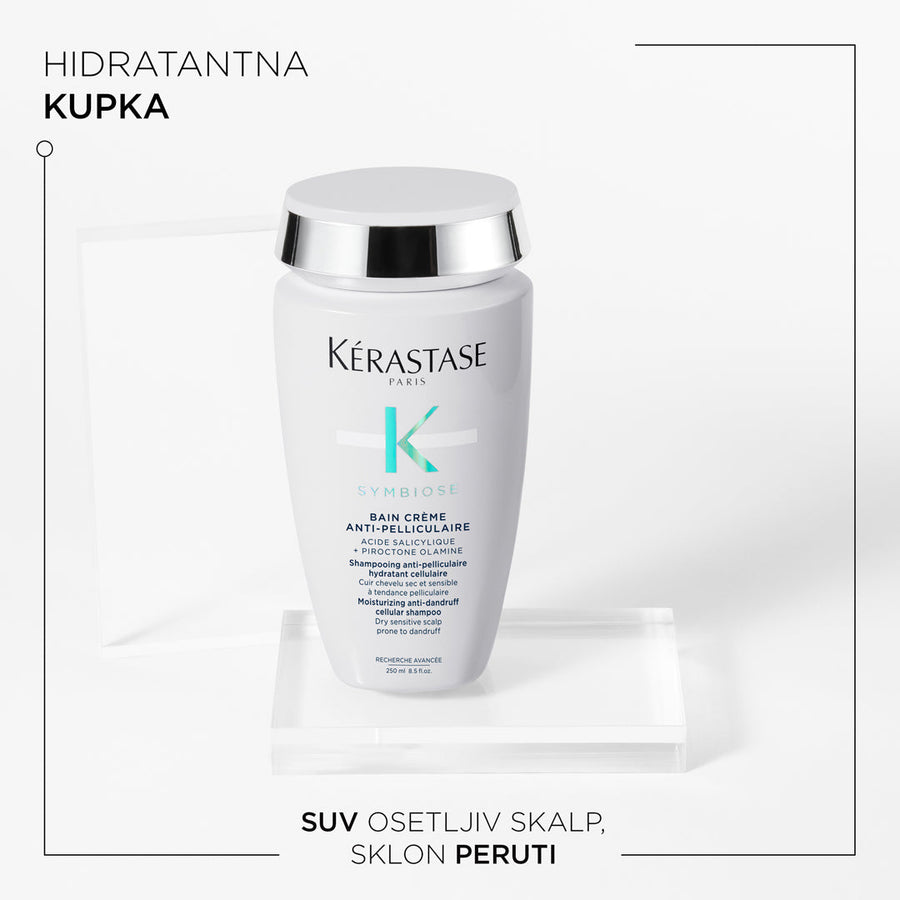 Kérastase Symbiose Hidratantna Kupka Protiv Peruti Za Suv Osetljiv Skalp Sklon Peruti 250ml