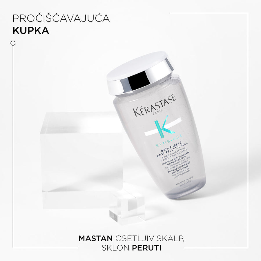 Kérastase Symbiose Pročišćavajući Kupka Za Mastan Osetljiv Skalp Sklon Peruti 250ml