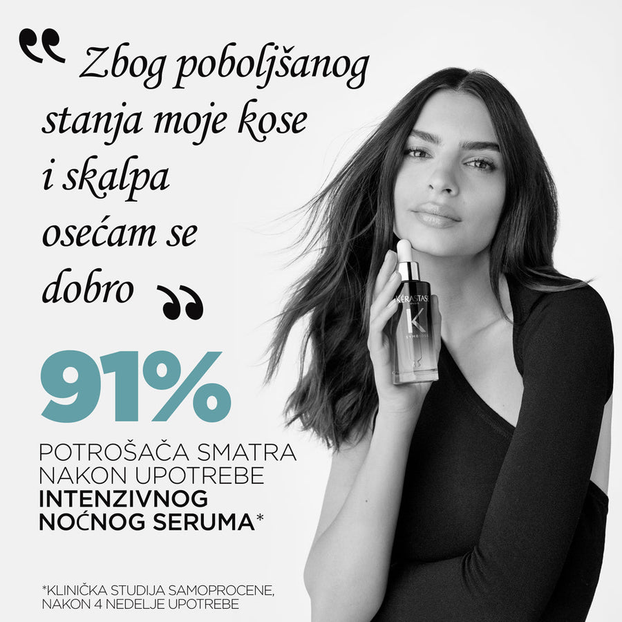 Kérastase Symbiose Intenzivni Noćni Serum Za Osetljiv Skalp I Sve Vrste Peruti 90ml