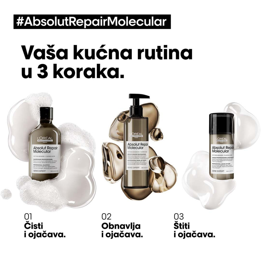L'Oréal Professionnel Absolut Repair Molecular šampon 300ml