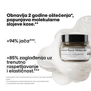 L'Oréal Professionnel Absolut Repair Molecular koncentrovana maska za kosu 250ml
