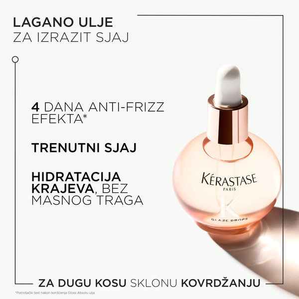 Kérastase Gloss Absolu Lagano ulje za izrazit sjaj za dugu kosu sklonu kovrdžanju 45 ml