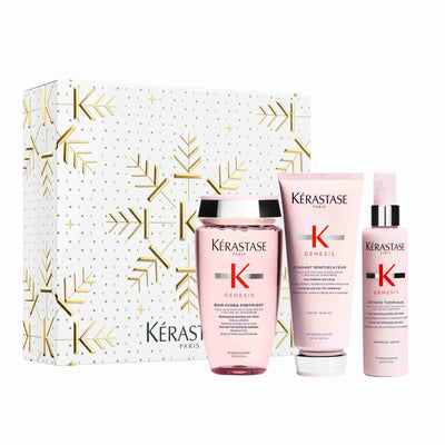 Kérastase Genesis poklon set (kupka 250 ml + nega 200 ml + fluid za zaštitu od toplote 150 ml)