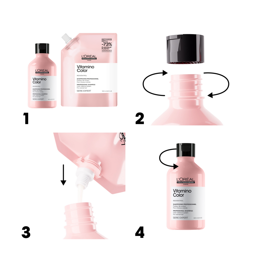 L'Oréal Professionnel Vitamino Color Šampon refil 500ml