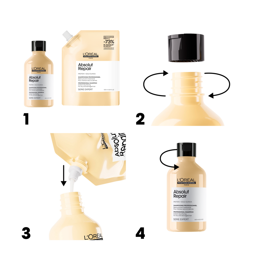 L'Oréal Professionnel Absolut Repair Molecular šampon 500ml (refil)