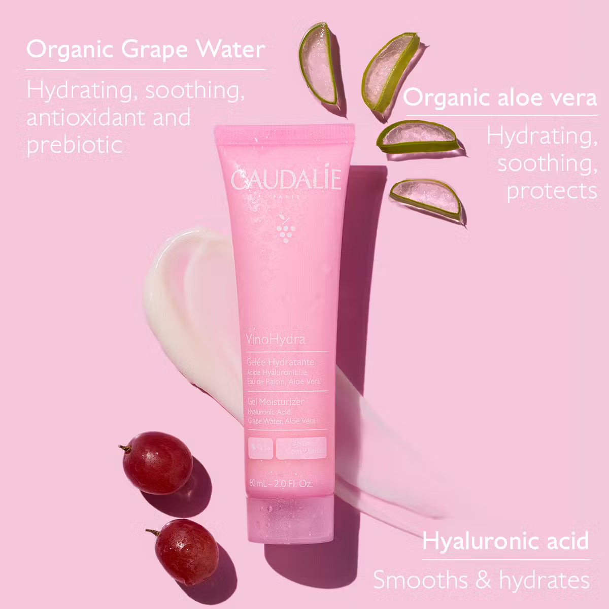 Caudalie VinoHydra gel krema za lice