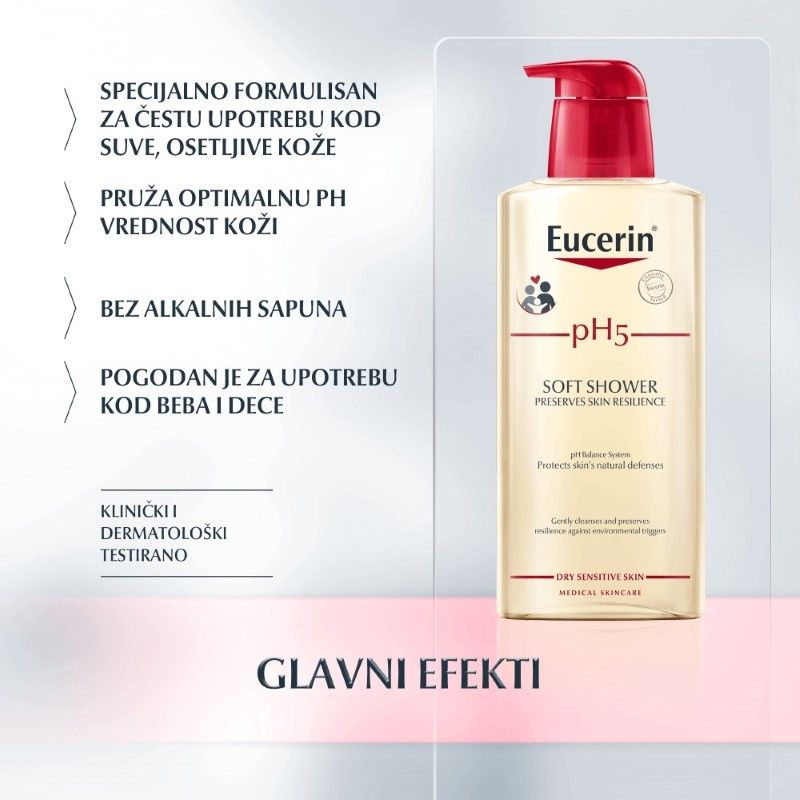 Eucerin pH5 Soft Shower 400ml