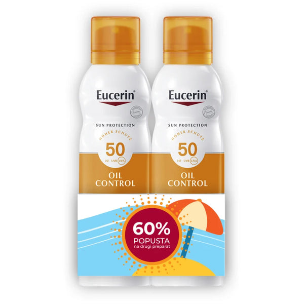 EUCERIN SUN DRY TOUCH 1+1 BOX